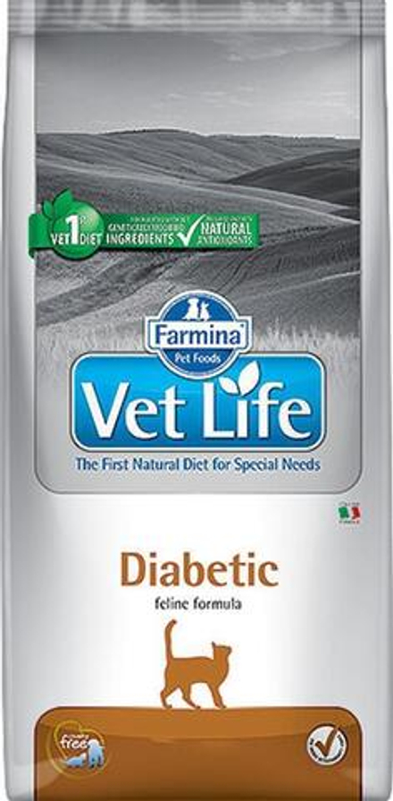 Farmina Vet Life 400г Diabetic для кошек при диабете