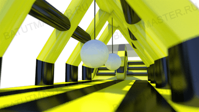 Надувной модуль препятствий «Вышибала»