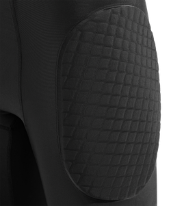 Шорты вратарские с защитой ScalePad Goalkeeper Shorts, черный