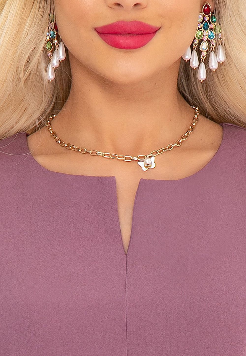 ПЛАТЬЕ БЬОНА (ЛИЛА) Bellovera (Акция)