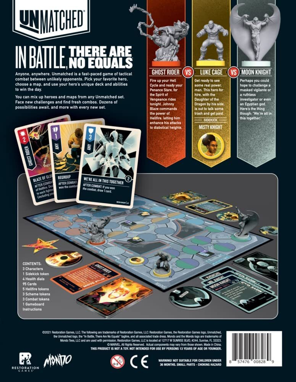 Unmatched Marvel Redemption Row на английском языке