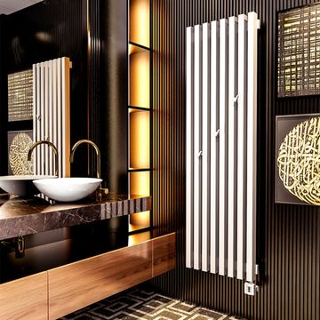Радиатор WARMMET электрический настенный вертикальный Luxe 60VE БЕЖЕВЫЙ RAL1015