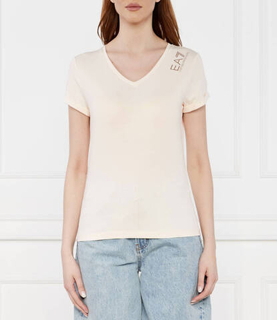 Футболка EA7 - экрю(3DTT01 TJFKZ)