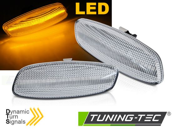 Светодиодные боковые указатели поворота в зеркалах WHITE LED для PEUGEOT 207, 308, 3008, 5008, CITROEN C3, C4, C5