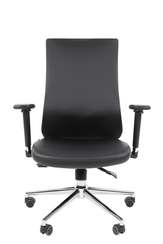 Офисное кресло Chairman 500LUX Россия экокожа черный БП
