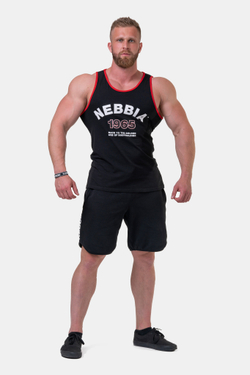 Мужская майка Nebbia Old-school Muscle tank top 193 black