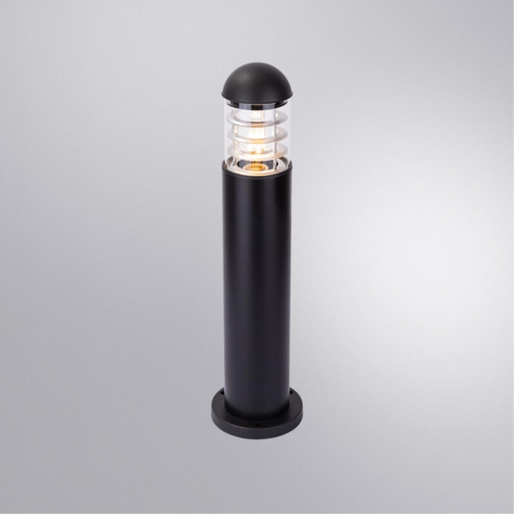 Уличный наземный высокий светильник Arte Lamp A5217PA-1BK