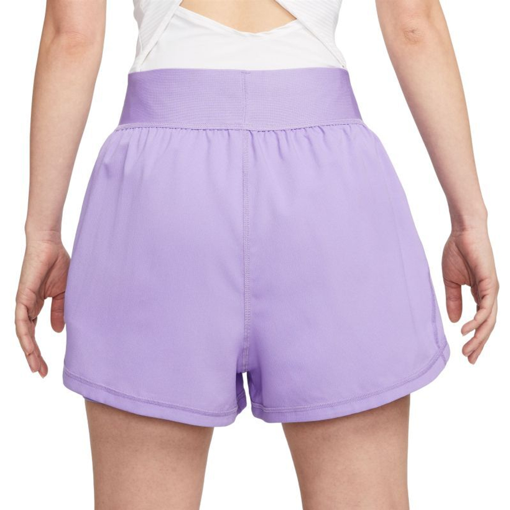 Женские Шорты теннисные Nike Court Dri Fit Advantage Short - space purple/white