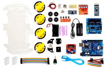 Robocar набор "Молния" на основе 4WD платформы Arduino