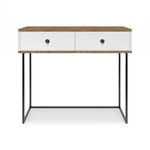 Туалетный столик консоль ROYAL 5311 эко (Дуб Веллингтон-Черный-р.черная)