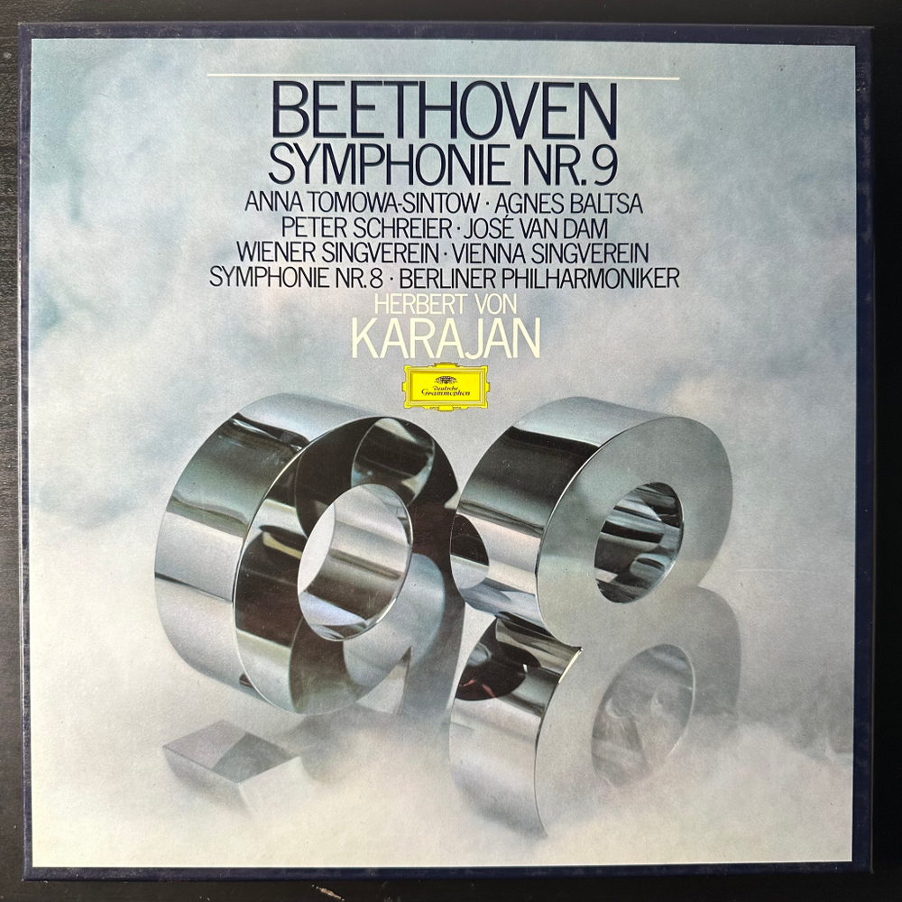 Бетховен - Симфония № 9 / Симфония № 8 2LP (Германия 1977г.)