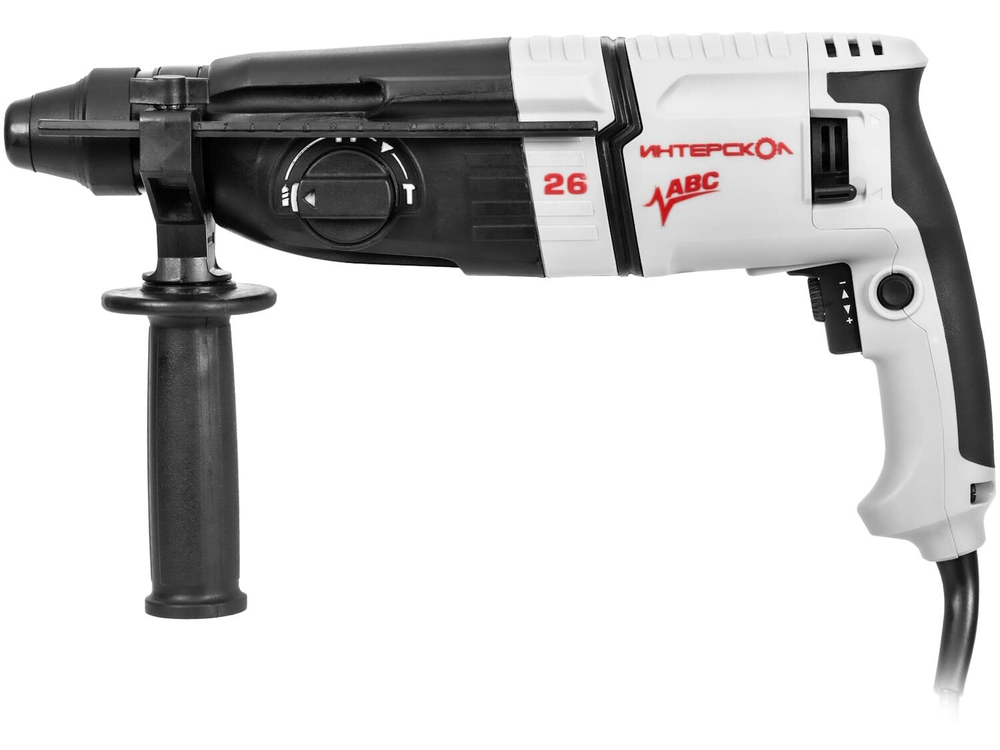 Перфоратор SDS+ 800Вт, 3Дж Интерскол П-26/800АВС / 426.0.4.40
