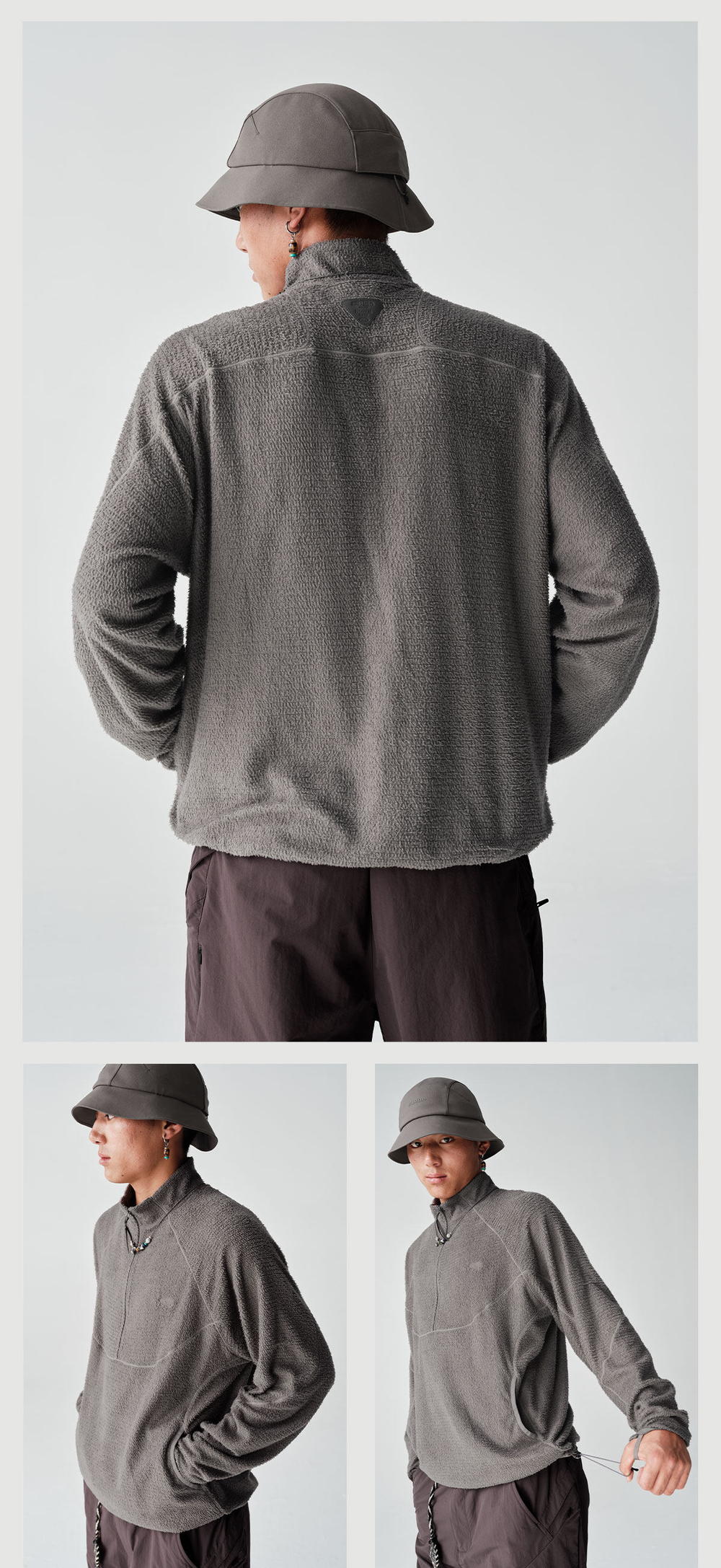 Свитшот Nothomme BlueMonte Primaloft серый