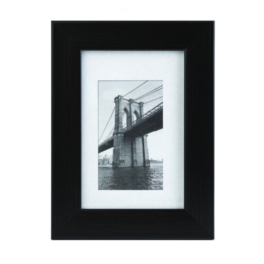 Фоторамка Image Art 611/10х15 пластиковая со стеклом цвет венге