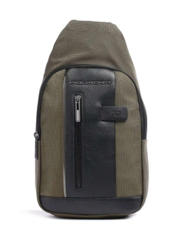 Рюкзак PIQUADRO Brief 2 Mono Sling Green CA4536BR2L/VMN