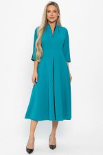 Платье вечернее Леди Удача (бирюзовое) П14850-18М LT Collection