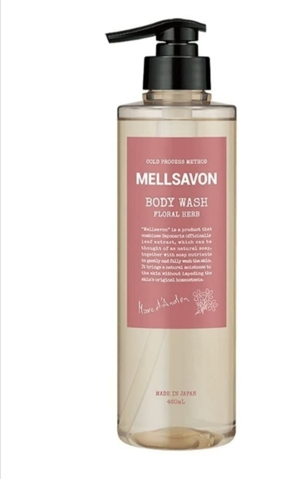 MELLSAVON Body Wash Floral Herb - гель для душа с ароматом цветочных трав