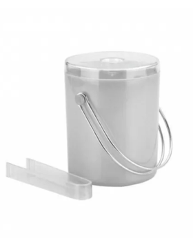 Ведерко для льда + щипцы 1,75 л, поликарбонат, P.L. - BarWare