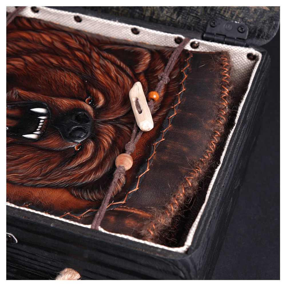 Пояс из шерсти медведя «Медвежий знахарь»