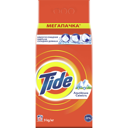 Стиральный порошок Tide Альпийская свежесть 9 кг