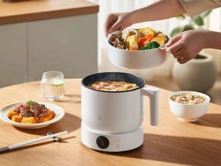 Xiaomi представила электроплиту с функцией пароварки