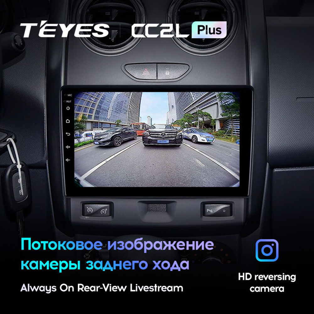 Teyes CC2L Plus 9" для Renault Duster 2015-2020