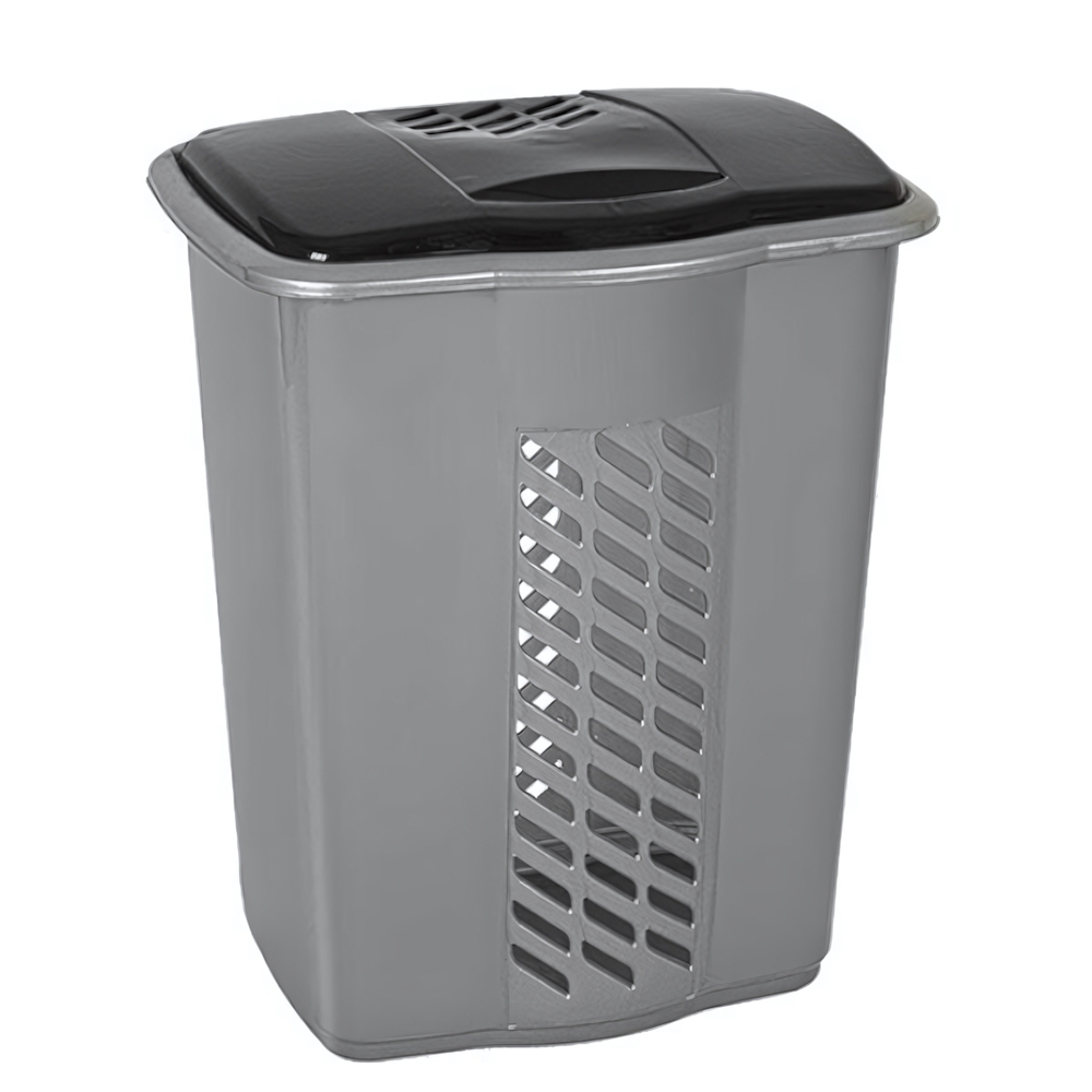 Корзина для белья большая 60 лт стальной