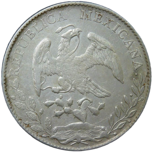 Мексика 8 реалов 1897 (XF)