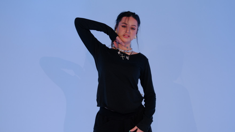 Лонгслив Базовый Черный