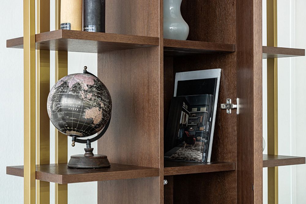 Стеллаж "Модерн" со шкафчиком