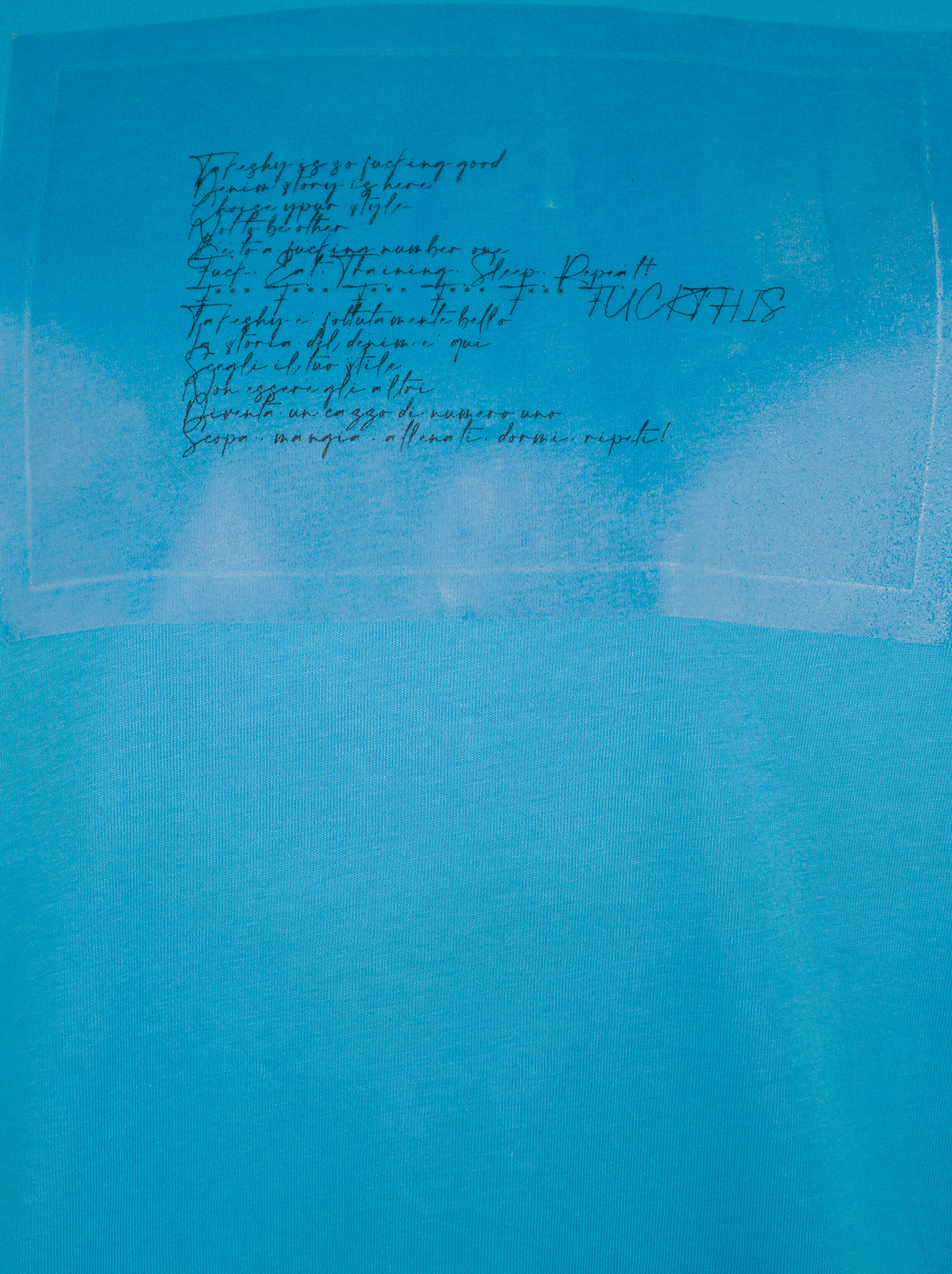 T KUROSAWA байка - синий