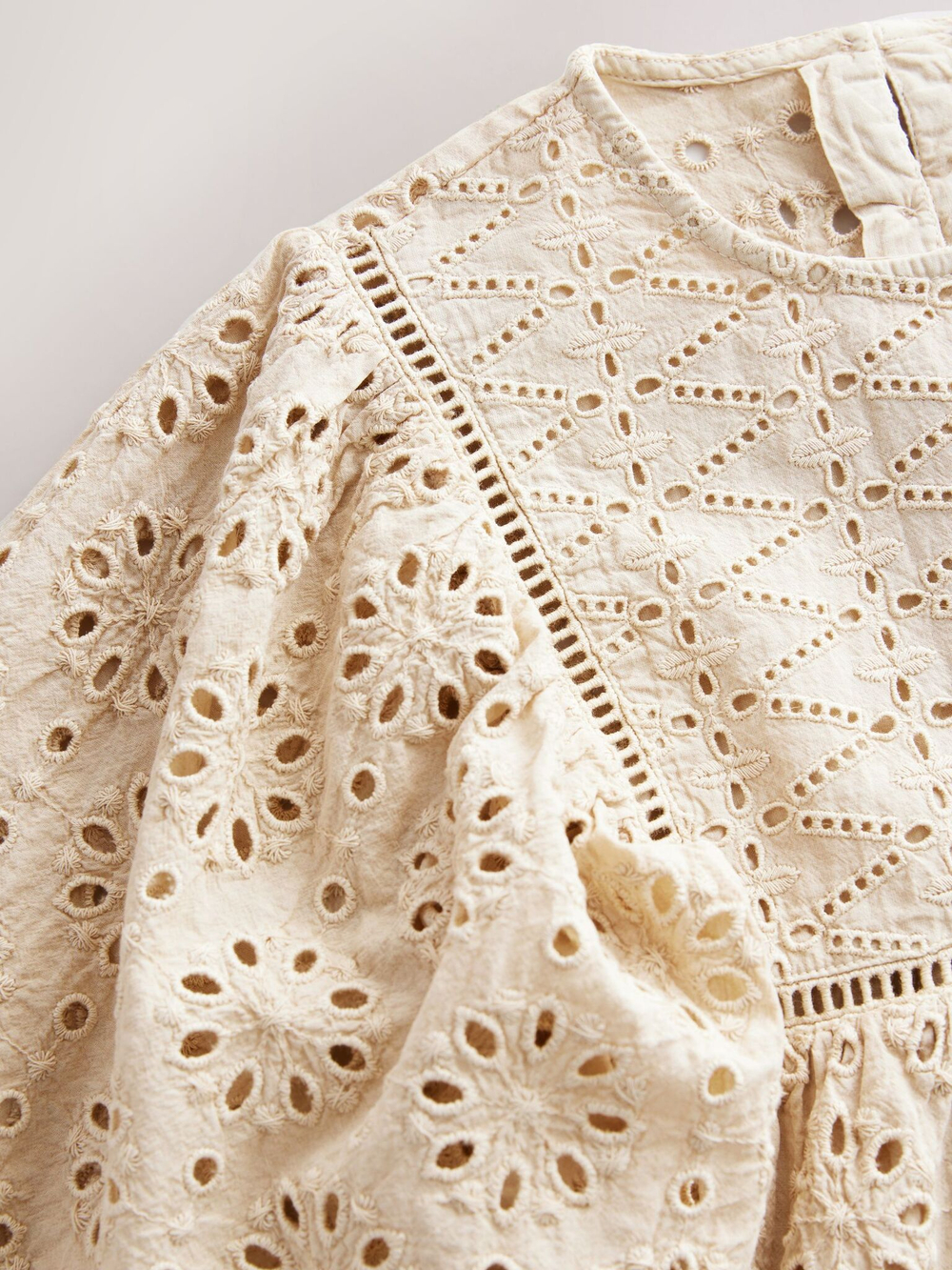 Блуза для девочки Next E87-827, Бежевый