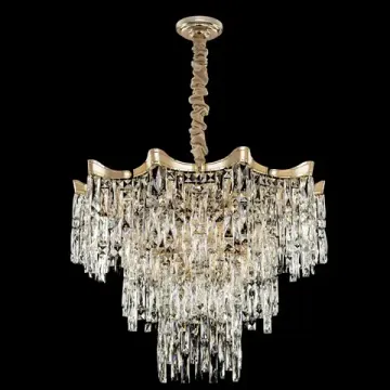 Подвесная люстра 17*E14 CL308282 золото Моника Citilux