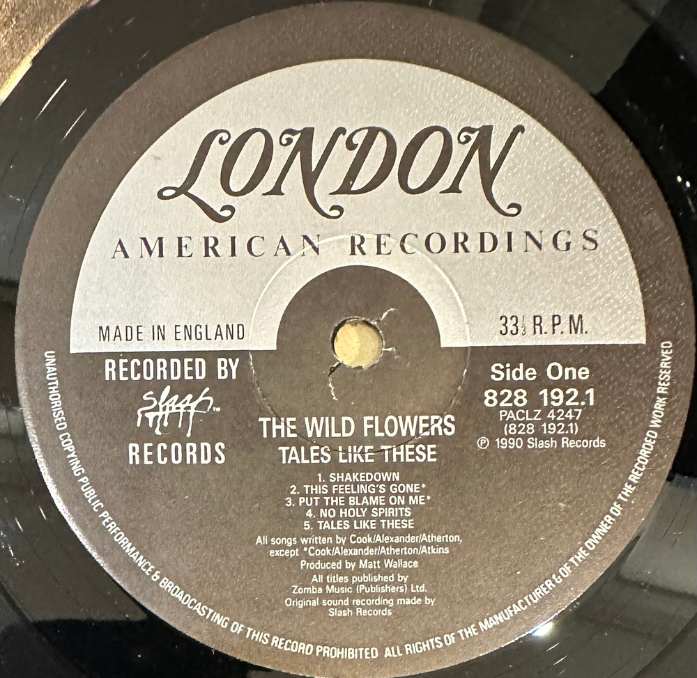 The Wild Flowers - Tales Like These (Англия 1990г.)