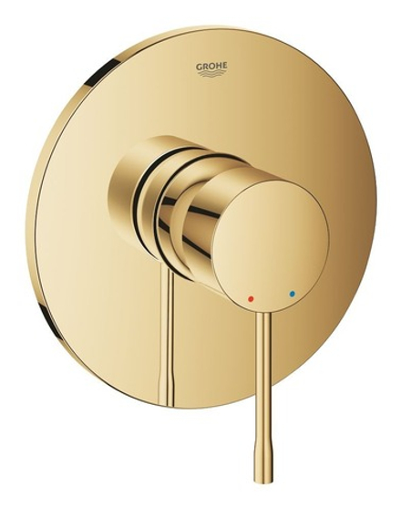 Внешняя часть смесителя для ванны GROHE Essence на 2 потребителя, холодный рассвет глянец (24168GL1)
