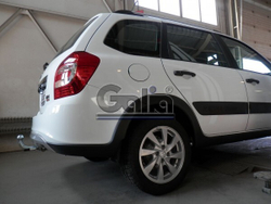 Фаркоп оцинкованный Galia L023C для Лада Калина Cross 05/2016-, Калина 2007-2013 2013-, Datsun on-DO 2014-, Лада Гранта седан/лифтбек 2012-2016(паспорт и сертификат в комплекте)(без электрики)