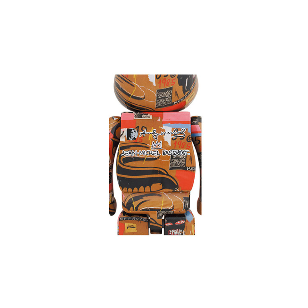 Дизайнерские игрушки BE@RBRICK x JEAN-MICHEL BASQUIAT x Andy Warhol #2 7cm,28cm,70cm, BB-0215