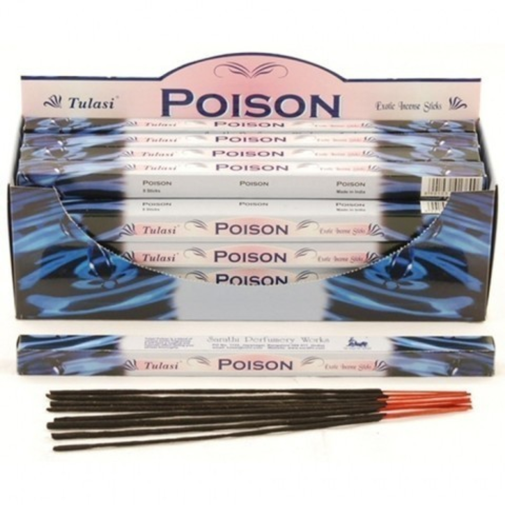 Tulasi Poison четырехгранник Благовоние Избавление от яда