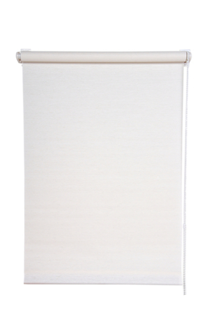 Рулонная штора натур молочно-белый