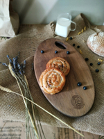 Доска разделочная из дерева сервировочная