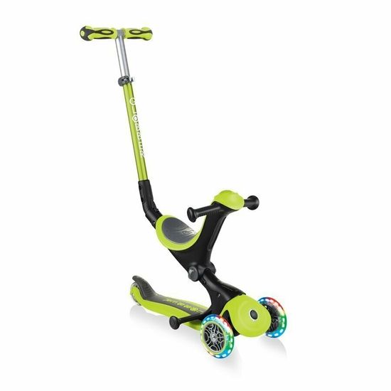 Самокат детский трансформер Globber Go.Up Deluxe Lights