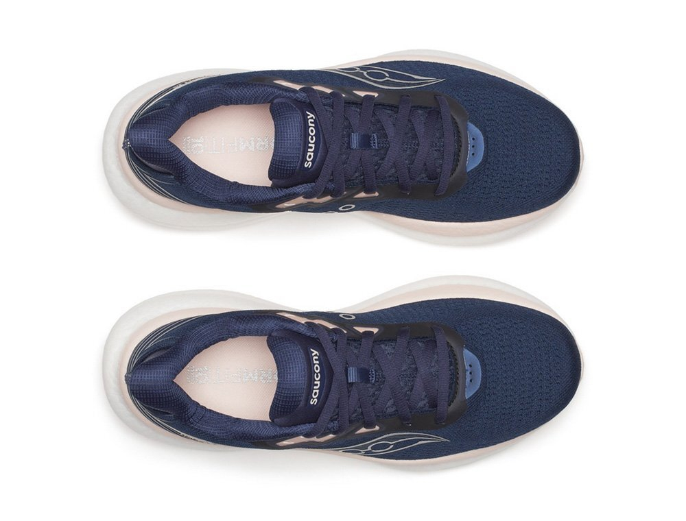 Кроссовки для бега женские Saucony Triumph 23 Сине-Розовые