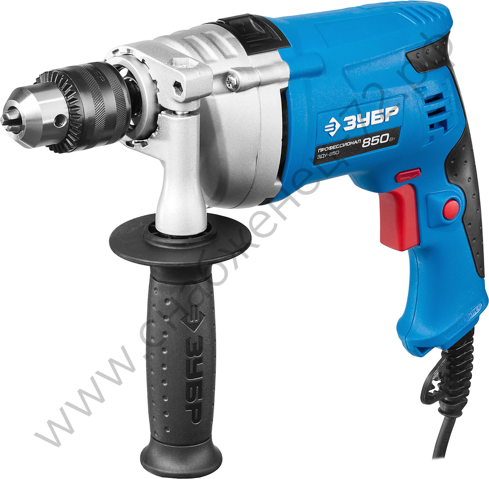 ЗУБР 850 Вт, 13 мм, ударная дрель, мет. корпус, Профессионал (ЗДУ-850 ЭРММ2)