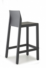 Стул полубарный пластиковый Scab Design Kate, антрацит