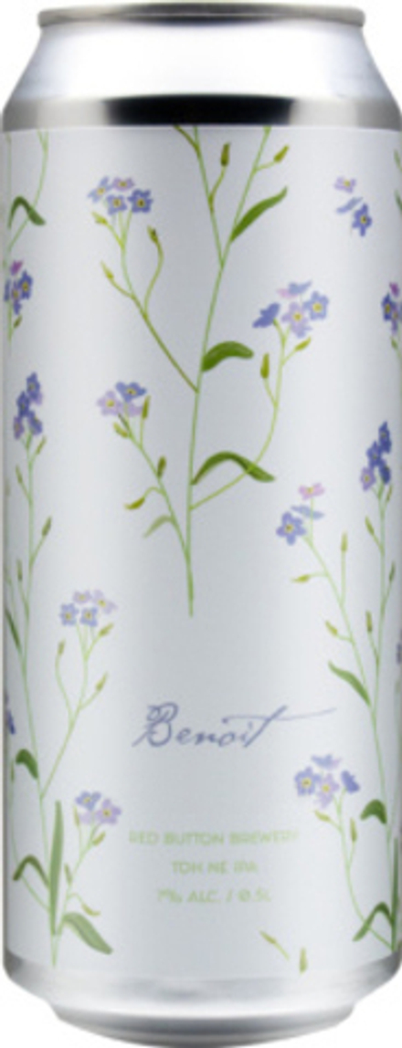 Пиво Рэд Баттон Бенуа / Red Button Benoit 0.5 - банка