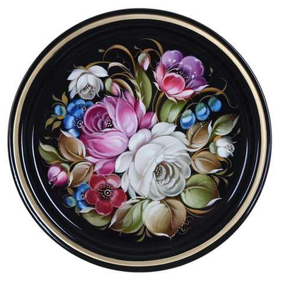 Zhostovo metal tray A5D180526393
