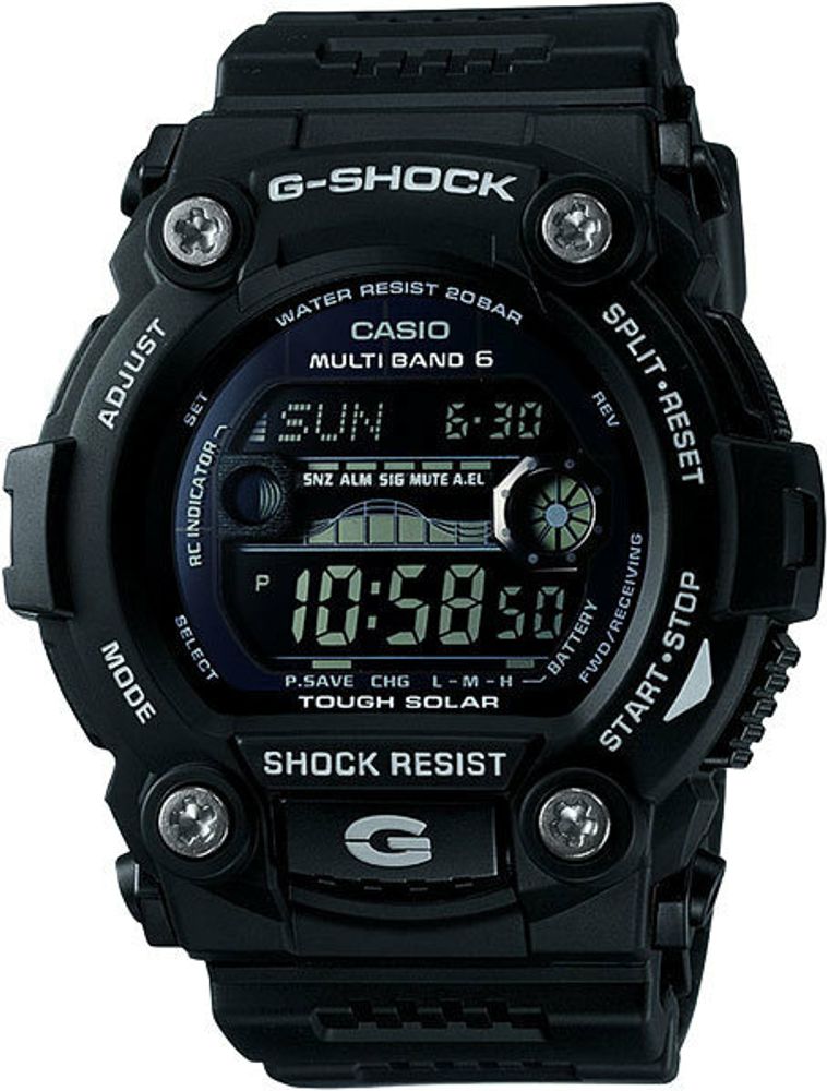 Японские наручные часы Casio G-SHOCK GW-7900B-1E с хронографом