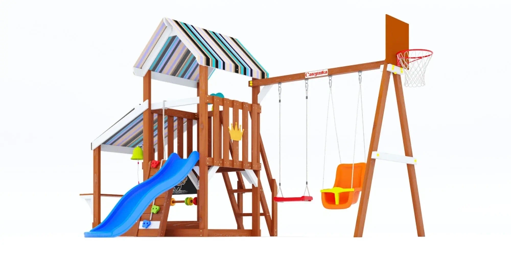 Детская площадка Савушка Тусун - 10 (синий)