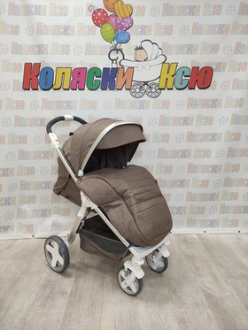 Коляска прогулочная Infinity Teddy Jeans Coffee