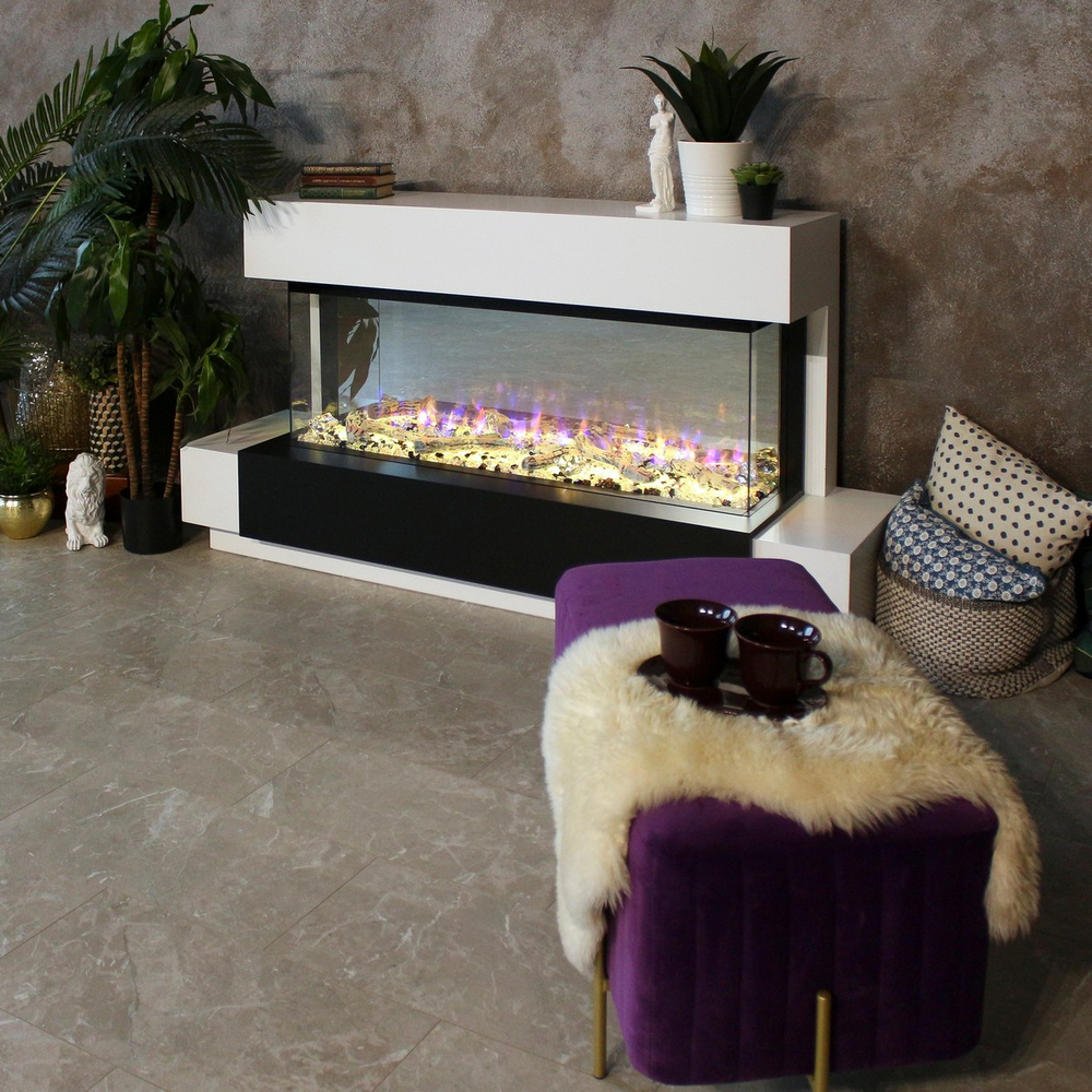 Электрокамин RealFlame Houston 50 WT с очагом Onyx 50